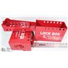Image 1 : 2 HEAVY DUTY LOCK BOXES/ LOCKOUT SAFETY BOXES