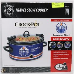 NEW OILERS CROCK POT