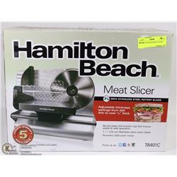 HAMILTON BEACH MEAT SLICER