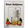 Image 1 : BRAUN MULTI PRESS JUICER