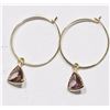 Image 1 : #62-14K YELLOW GOLD RARE COLOR CHANGING GARNET