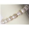 Image 1 : #73-FRESHWATER PEARL FLEXIBLE BRACELET