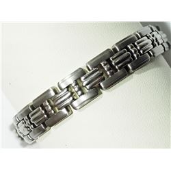 #74-STAINLESS STEEL MEN'S BRACELET (APP 25G)