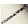 Image 1 : #76-STAINLESS STEEL TWISTED STYLE MEN'S BRACELET