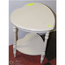HEART SHAPE DECORATIVE TABLE