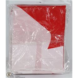 LOT OF 5 CANADIAN FLAGS