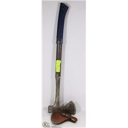 ESTWING AXE WITH LEATHER SHEATH