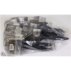 BAG OF 12 NEW 4" SCOUT BRISTLE FLAT SASH