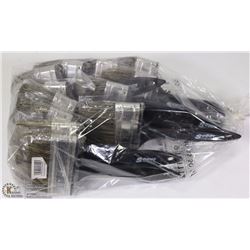 BAG OF 12 NEW 4" SCOUT BRISTLE FLAT SASH