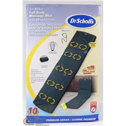 DR SCHOLL'S TEN MOTOR FULL BODY MASSAGE MAT