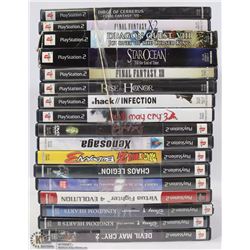 17 PACK PLAYSTATION 2 GAMES
