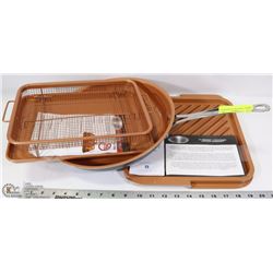 3PC GOTHAM STEEL COOKWARE SET