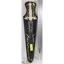 LARGE DECORATIVE DAGGER/SWORD ON WALL PLAQUE