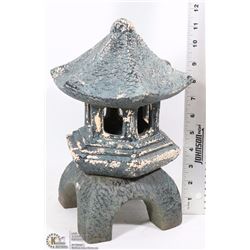 PAGODA GARDEN DECOR/CANDLE HOLDER