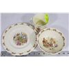 Image 1 : ESTATE ROYAL DOULTON BUNNYKINS 3 PIECE CHILDREN'S