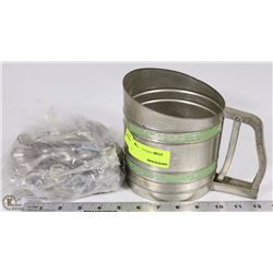 CABINET HARDWARE SOLD WITH VINTAGE SIFT-SHINE