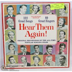 READERS DIGEST COLLECTORS EDITION 10 RECORD BOX