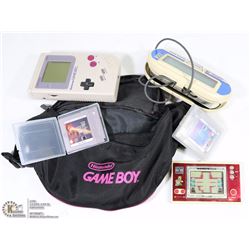 2 VINTAGE WORKING NINTENDO GAMEBOYS WITH