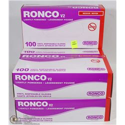 LOT OF 5 BOXES OF RONCO LIGHTLY POWDERED
