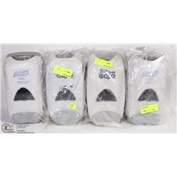 LOT OF 4 HAND SANITIZER DISPENSERS