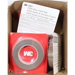 FLAT OF GLASS CLOTH TAPES