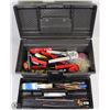 Image 1 : RUBBERMAID TOOL BOX WITH CONTENTS