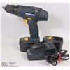 Image 1 : MASTERCRAFT 12 VOLT CORDLESS DRILL W/ 2 BATTERIES