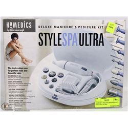 HOMEDICS DELUXE MANI/PEDI KIT - STYLE SPA ULTRA