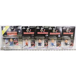 FLAT OF 5 NHL HEADLINERS FIGURES, INCLUDES