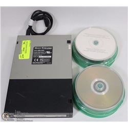 DVD RECORDER W/ 40 NEW BLANK DVDS