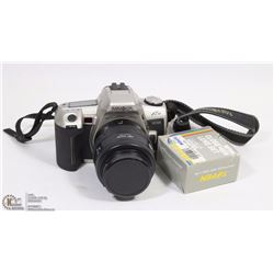 MINOLTA CAMERA  XTSI CAMERA WITH AF ZOOM 0.5M/1.6F