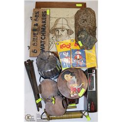 LARGE LOT OF ASSORTED ITEMS INCLUDING