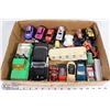 Image 1 : SMALL FLAT OF VINTAGE DIE CAST CARS