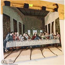 ESTATE "THE LAST SUPPER" TAPESTRY 34" W X 23"H