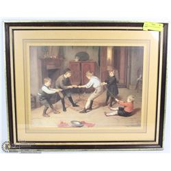 HARRY BROOKER FRAMED PRINT 22"X17"