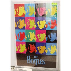 BEATLES POSTER - 3 FEET TALL X 2 FEET WIDE