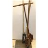 Image 1 : LOT OF 3 VINTAGE POST HOLE DIGGERS AND MORE