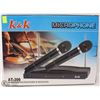 Image 1 : NEW K & K WIRELESS MICROPHONE AND RECEIVER SET