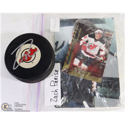 ZACK PARISE  GUARANTEED AUTHENTIC AUTOGRAPH