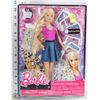 Image 1 : NEW UNOPENED BARBIE GLITTER HAIR 16PC SET