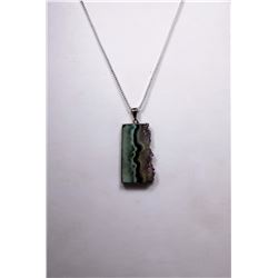 #6 - LONG RECTANGULAR SHAPED AMETHYST DRUZY