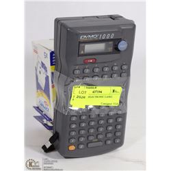 DYMO 1000 ELECTRONIC LABEL MAKER