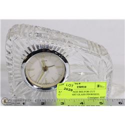 RARE VINTAGE BELFOR CUT CRYSTAL ART GLASS PINWHEEL