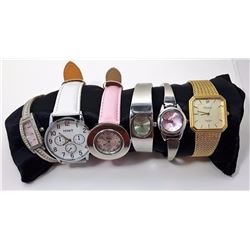 #2 - LOT OF 6 LADIES WATCHES
