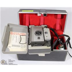 POLAROID CAMERA WITH FLASH AND CASE
