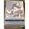Image 1 : BOX OF 50 LP RECORDS, ALL IN PROTECTIVE PLASTIC