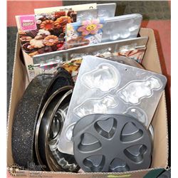 LARGE BOX W/BAKING ACCESSORIES -