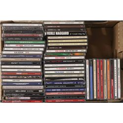 FLAT OF OVER 50 CDS MOSTLY COUNTRY