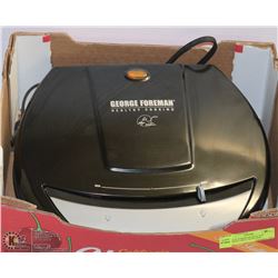 GEORGE FOREMAN HEALTHY COOKING GRILL WITH DRIP