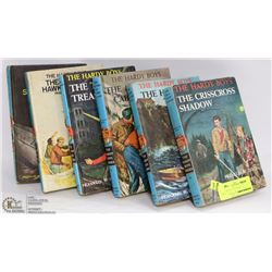 6 VINTAGE HARDY BOYS BOOKS